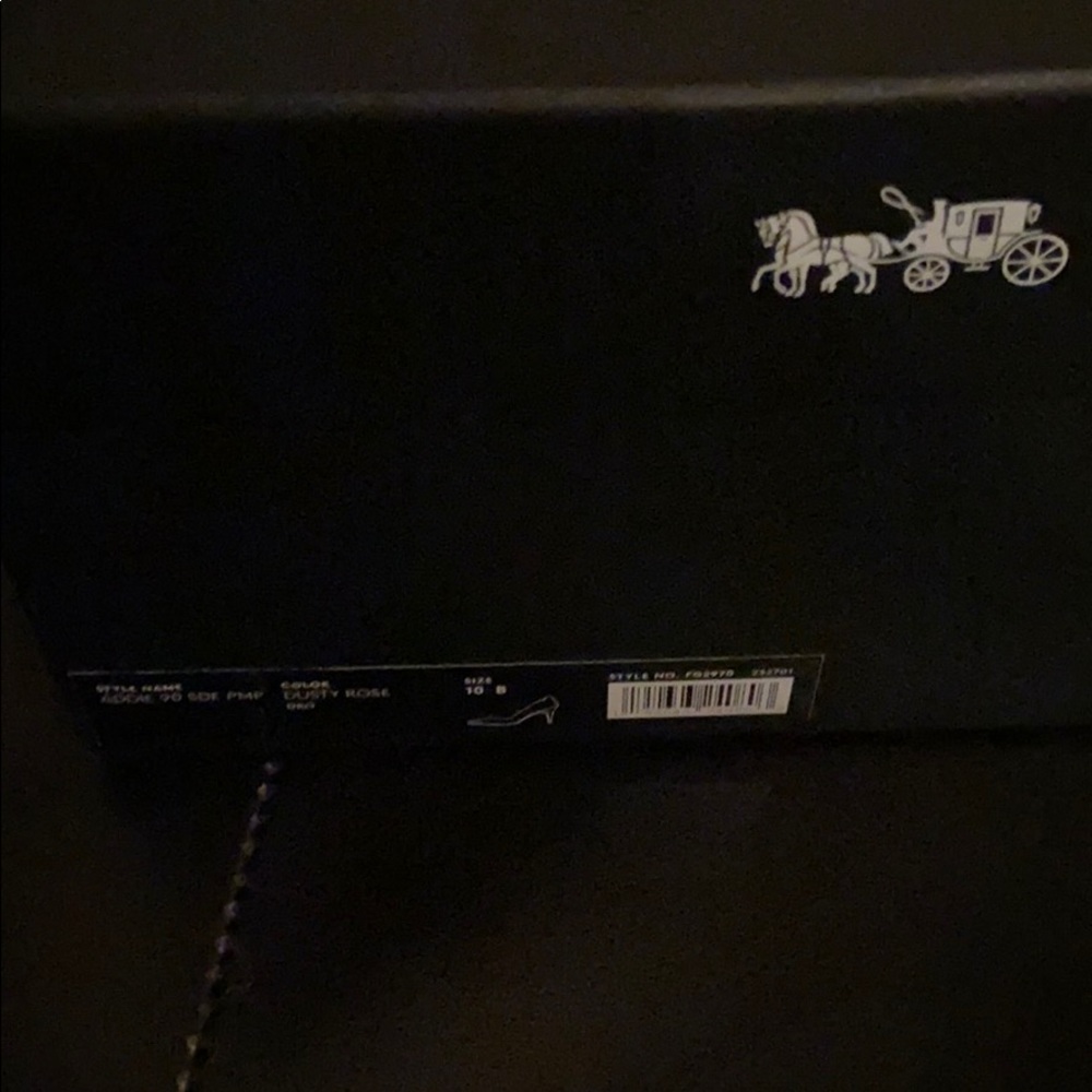 Coach Addie Side Pump Size 10